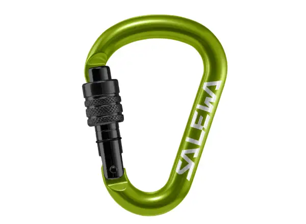 Salewa HMS Screw G2 Karabiner S Fluo grün