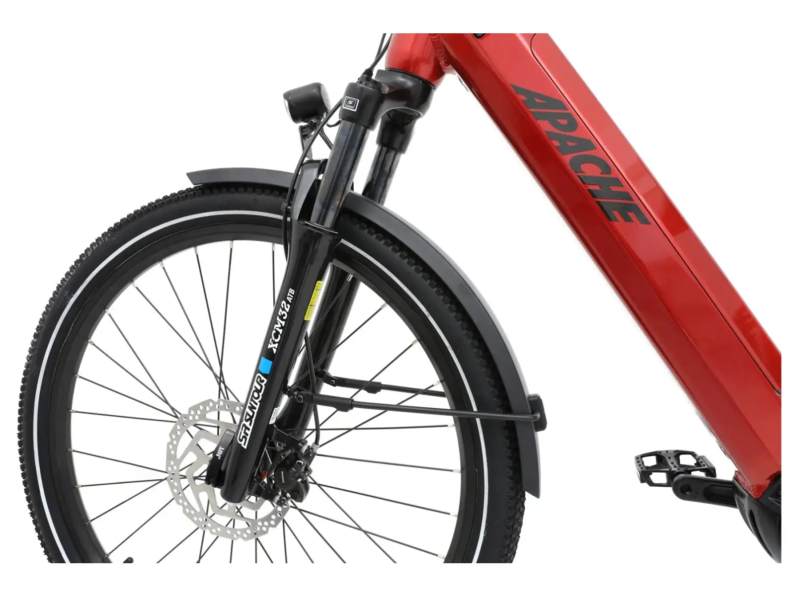 APACHE Rio Grande 3 MX 720 Wh Tiefeinsteiger E-Bike rot