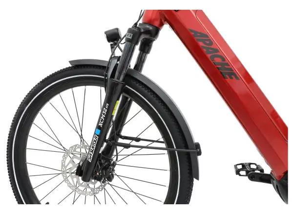 APACHE Rio Grande 3 MX 720 Wh Tiefeinsteiger E-Bike rot