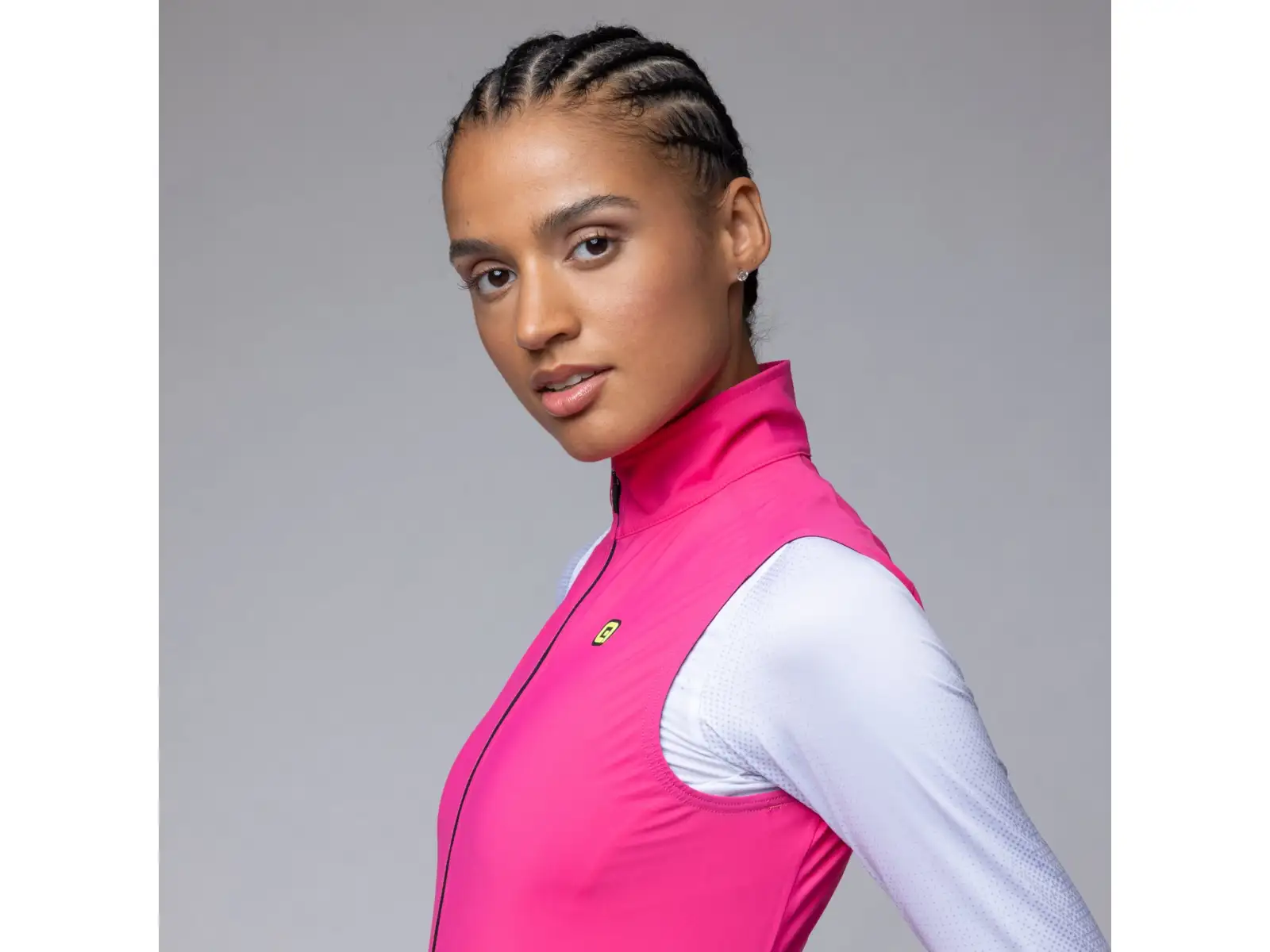 Alé Klimatik Guscio Racing 2.0 Damen Radweste Fuchsia
