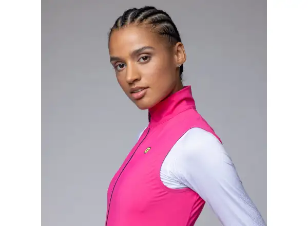 Alé Klimatik Guscio Racing 2.0 Damen Radweste Fuchsia