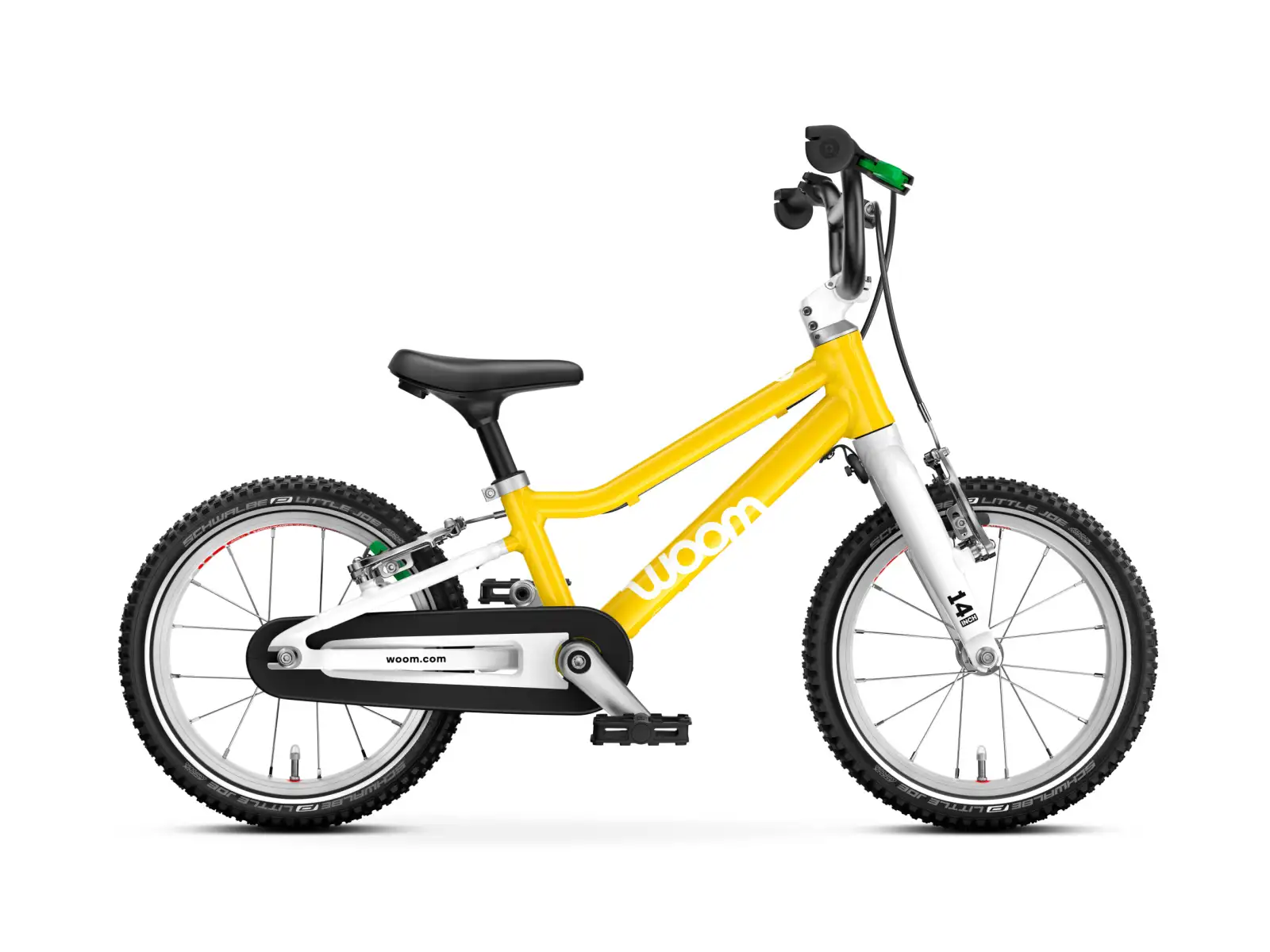 Woom GO 2 Vibrant Yellow 14 Kinderfahrrad