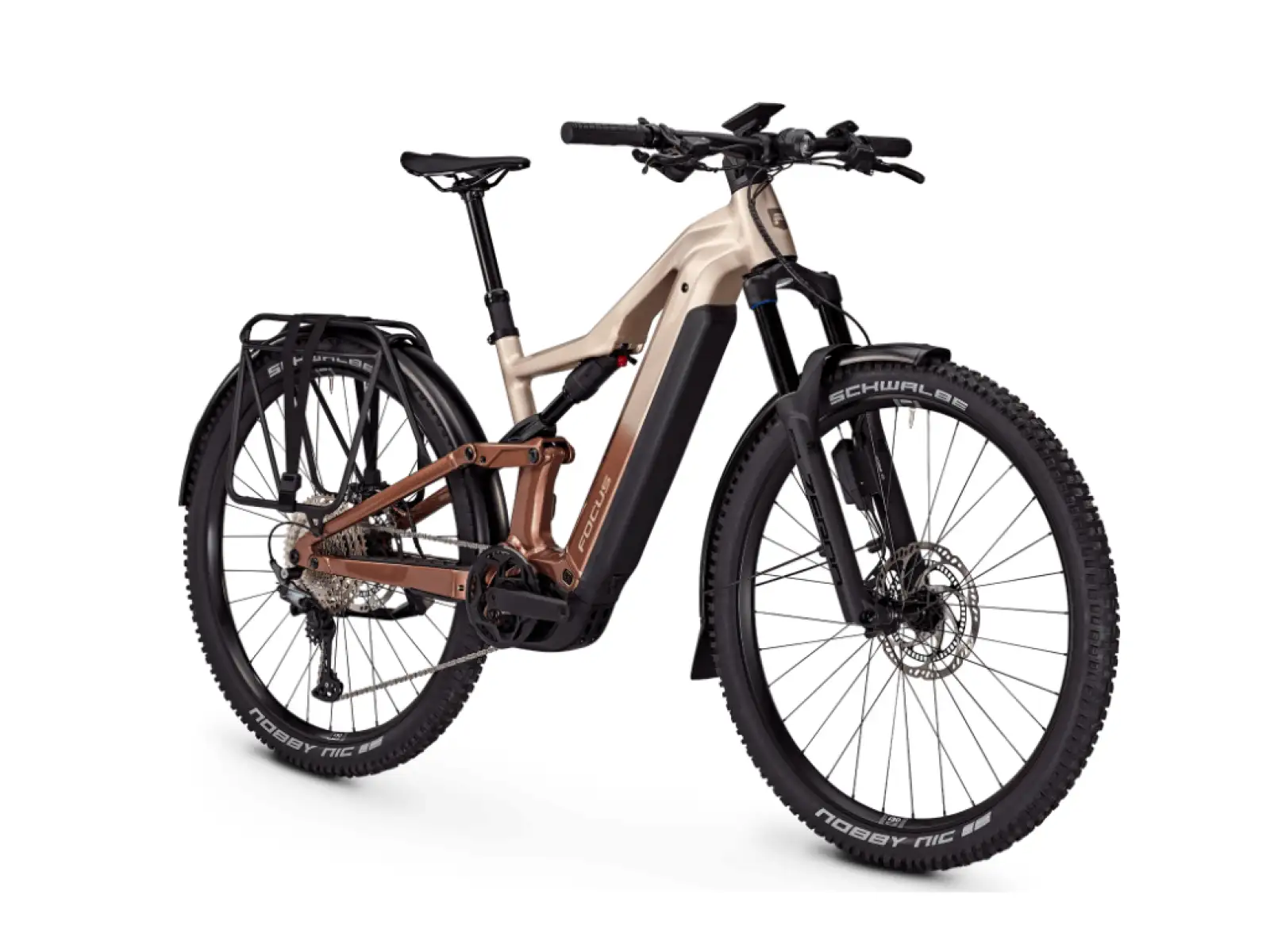 Focus E-Mountainbike  – Thron2 6.8 EQP ABS 800 Wh Adamantsilver/Platinumbronze