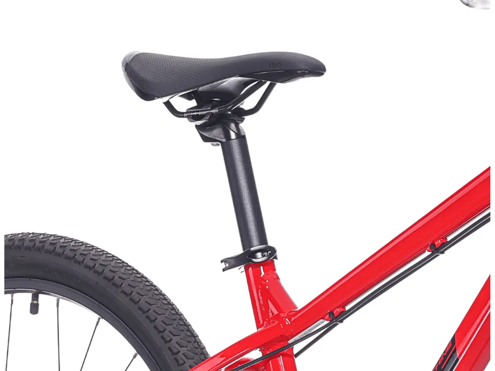 Rock Machine RIFF Tr 24 Kinderfahrrad Gloss Fire Red