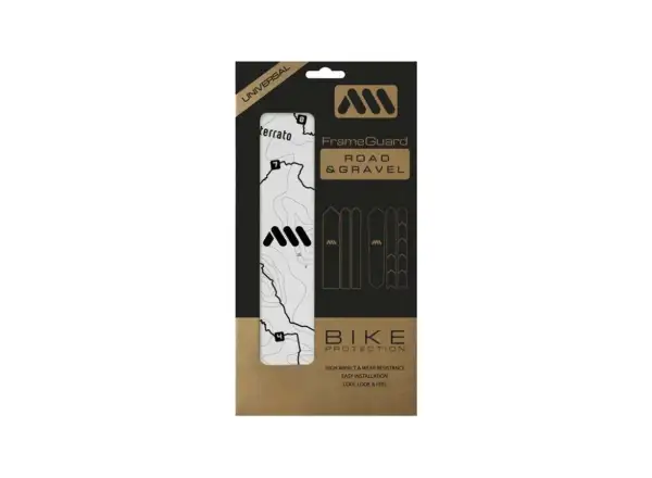All Mountain Style Rahmen-Schutzaufkleber Gravel/Road Sterrato Black