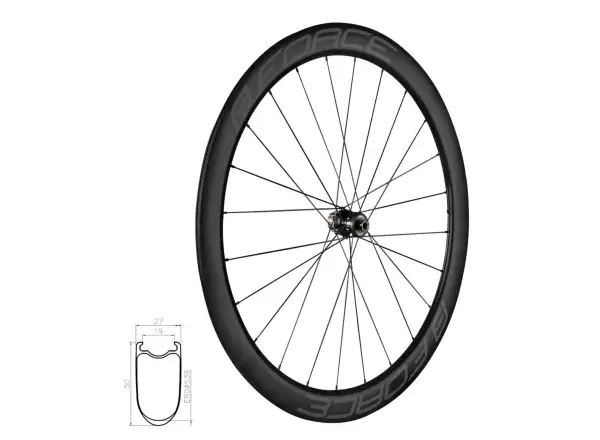 Force Team SP Carbon Disc Rennrad Hinterrad 12x142 mm 50 mm Freilauf Shimano HG11