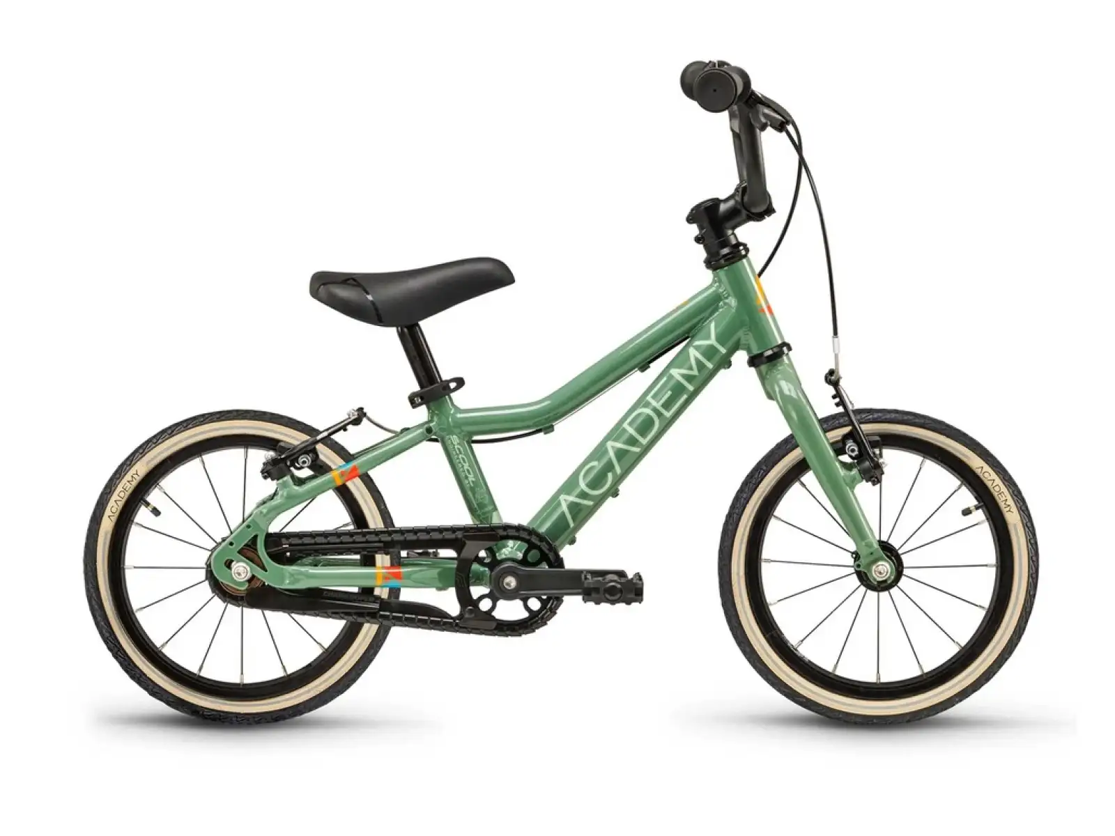 Academy Grade 2 Kinderfahrrad 14" in Olivgrün