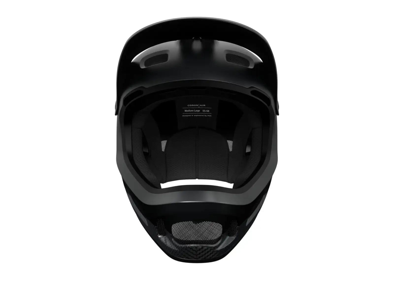 POC Coron Air Carbon MIPS Helm Carbon Black
