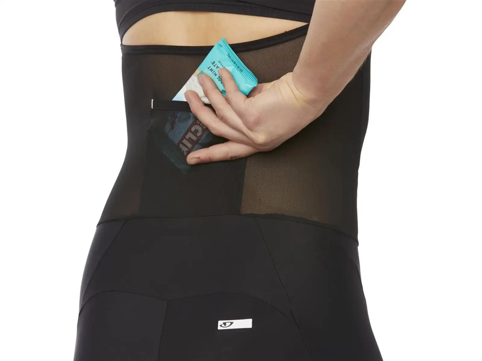 Giro Chrono Sport Halter Bib Damen Shorts mit Latz und Polster Black