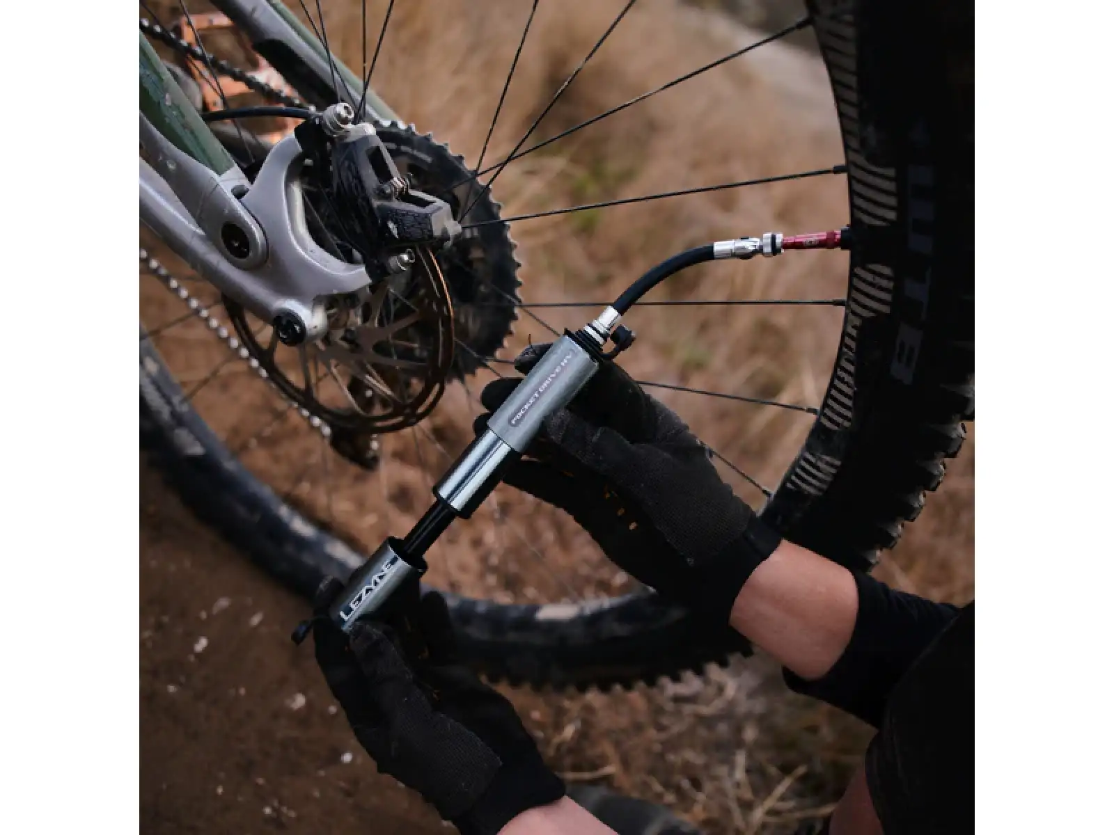 Lezyne Pocket Drive HV Pumpe Lite Grey