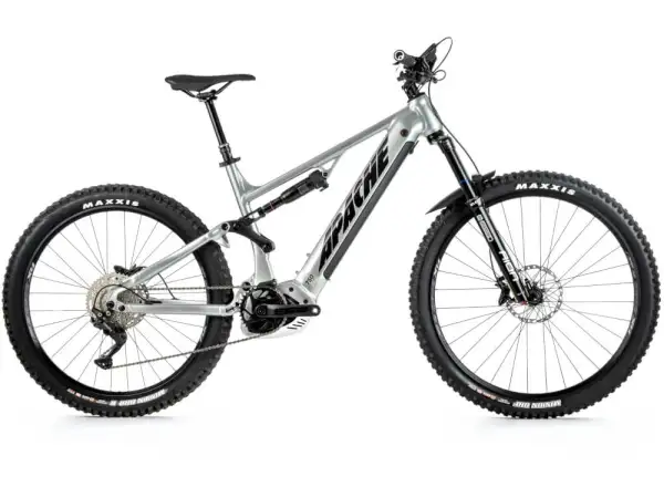 Apache Quruk 3 Vollgefedertes E-Bike (Bosch 750 Wh) Silber