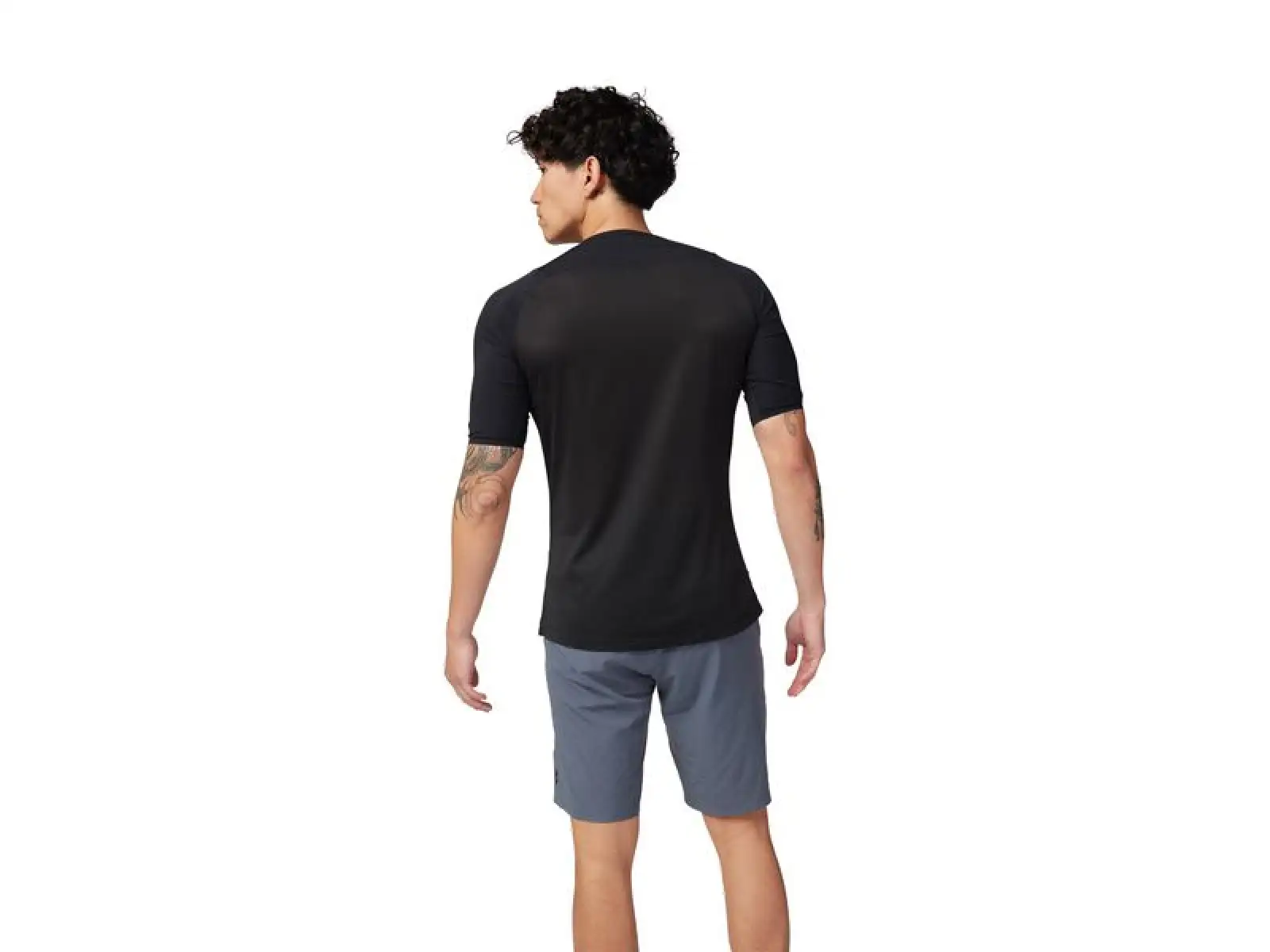 Fox Flexair Ascent Herren Radtrikot Kurzarm Schwarz