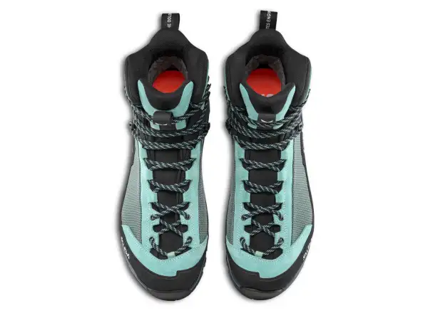 Salewa Mountain Trainer 3 Tech Mid GTX Damen Wanderschuhe Willow/Orion Blue