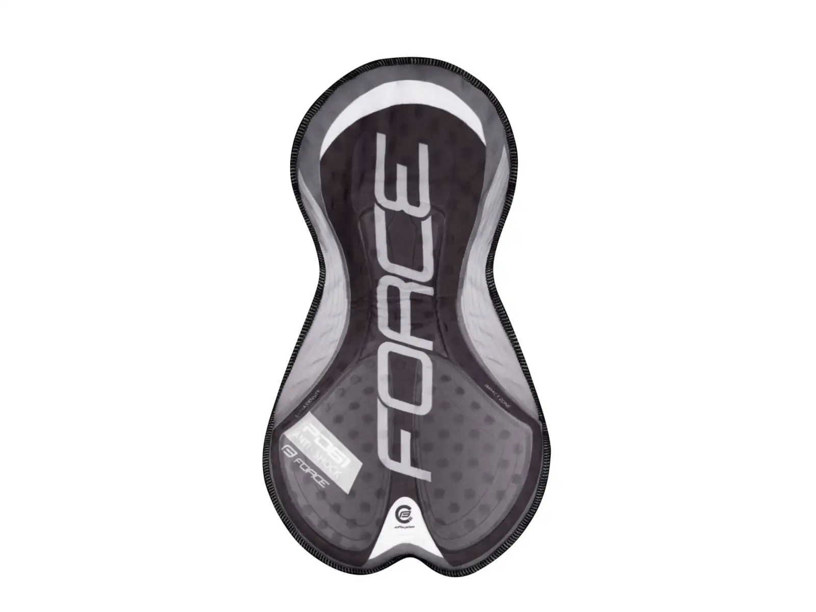 Force Fame Shorts mit Latz Schwarz/Grau