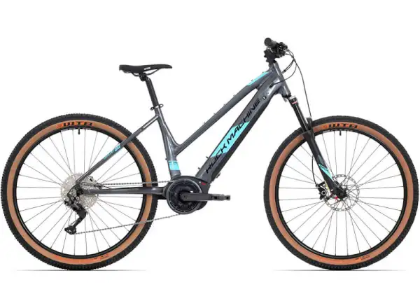 Elektrofahrrad Rock Machine Torrent INT e70-29 Bosch Damen in Dunkelgrau/Schwarz/Minze