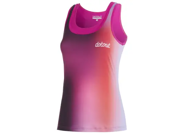 Dotout Flash Damen ärmelloses Oberteil Magenta.