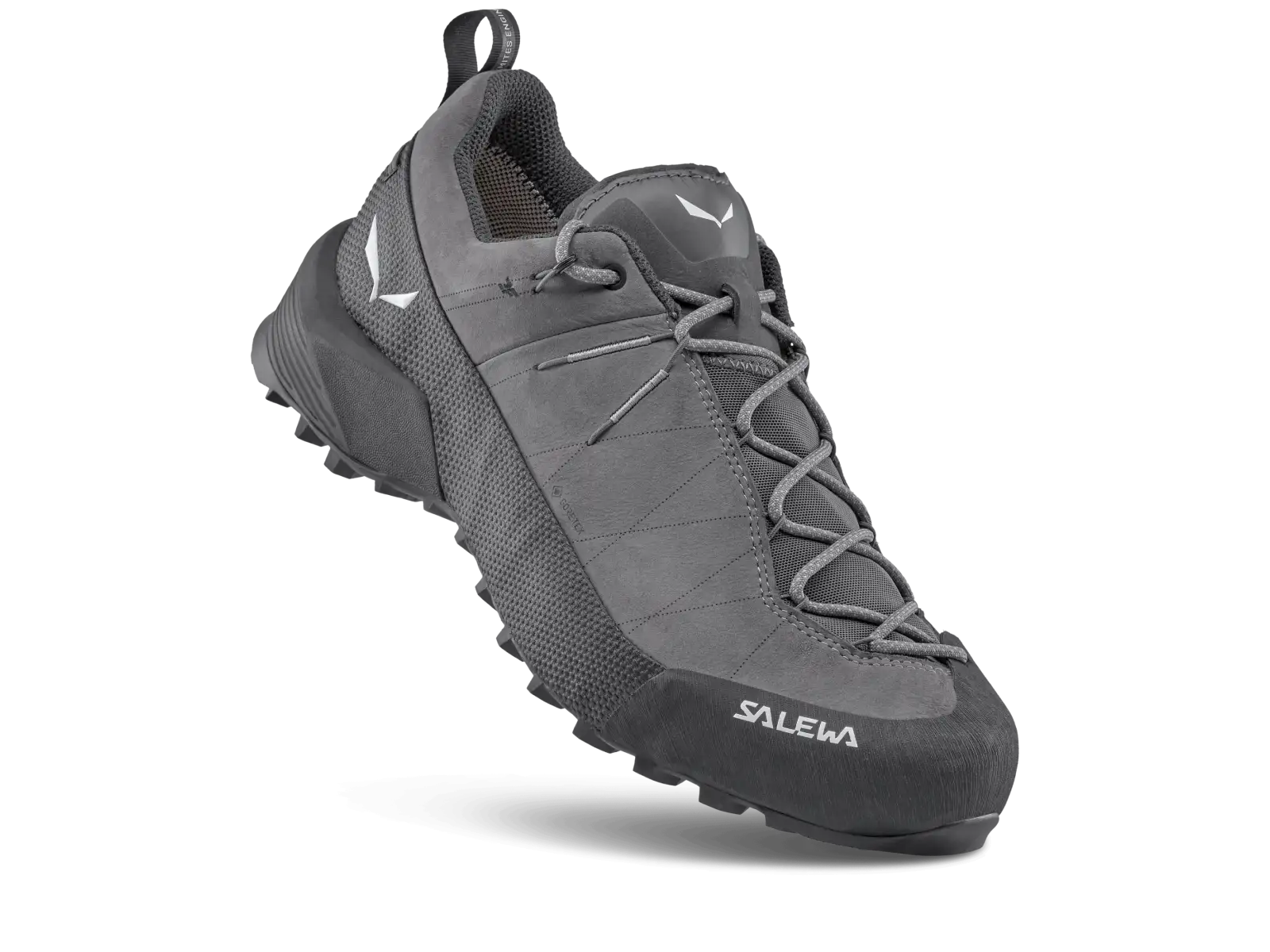 Salewa Wildfire Leather 2 GTX Herren Wanderschuhe Quiet Shade/Black