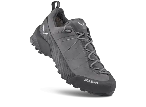 Salewa Wildfire Leather 2 GTX Herren Wanderschuhe Quiet Shade/Black