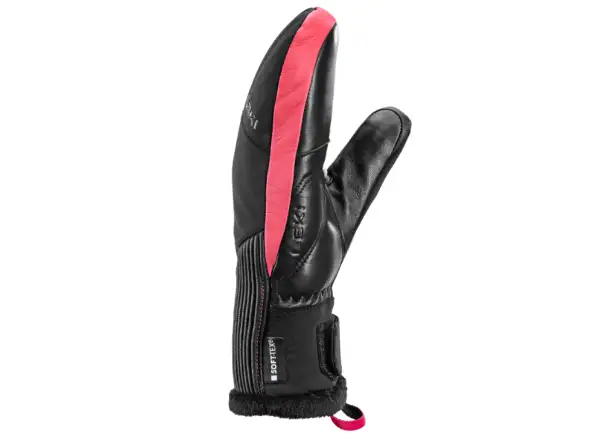Leki Vallarta 3D Women Mitt Damen Fäustlinge Black-Rose