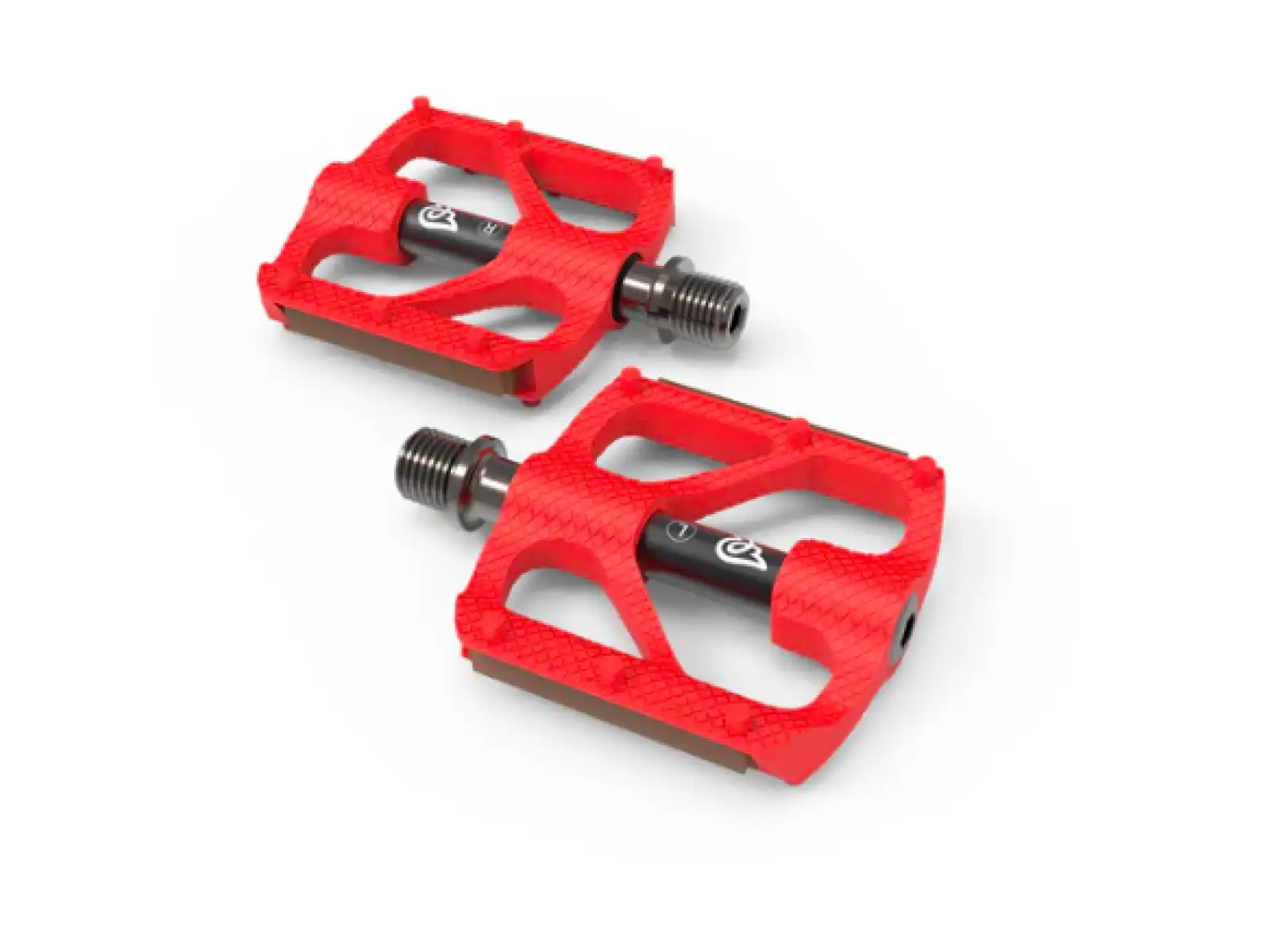 Early Rider P1 Resin Pedale Rot