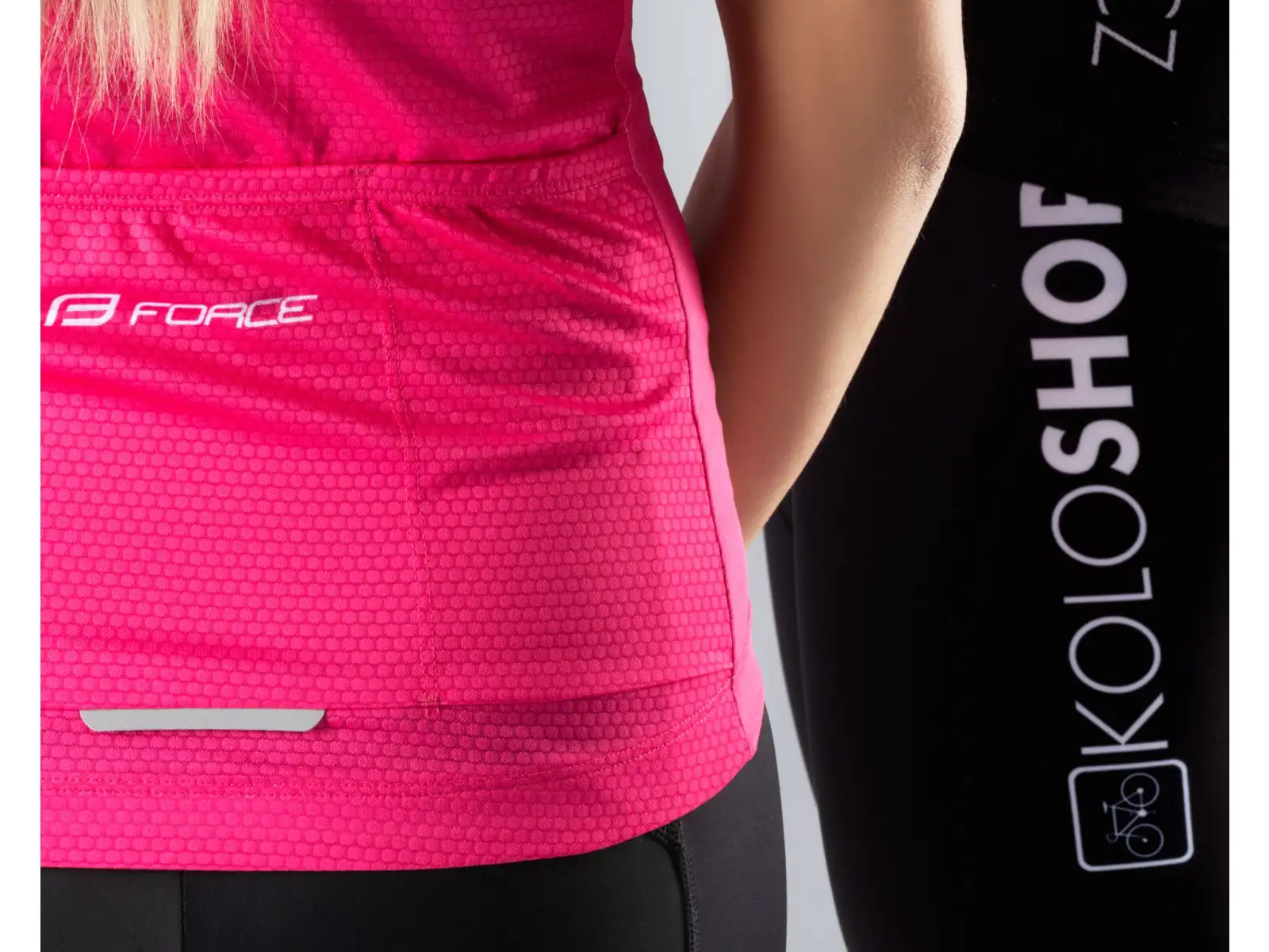 Koloshop Force Damen Kurzarmtrikot lady pink