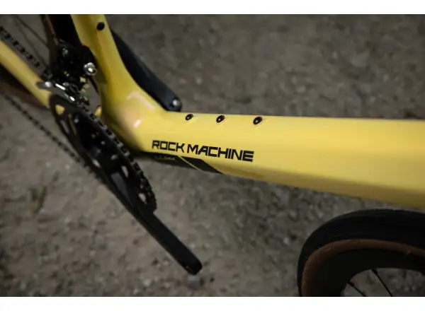 Rock Machine Lukk CR 60 Gravelrad Gloss Sulfur Yellow