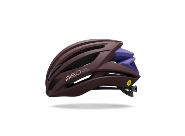 Giro Syntax MIPS Rennradhelm Mat Dark Maroon