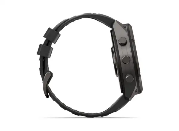 Garmin Fénix 9 Pro inReach 47 mm Smartwatch Carbon gray DLC Titanium Black/Pebble gray