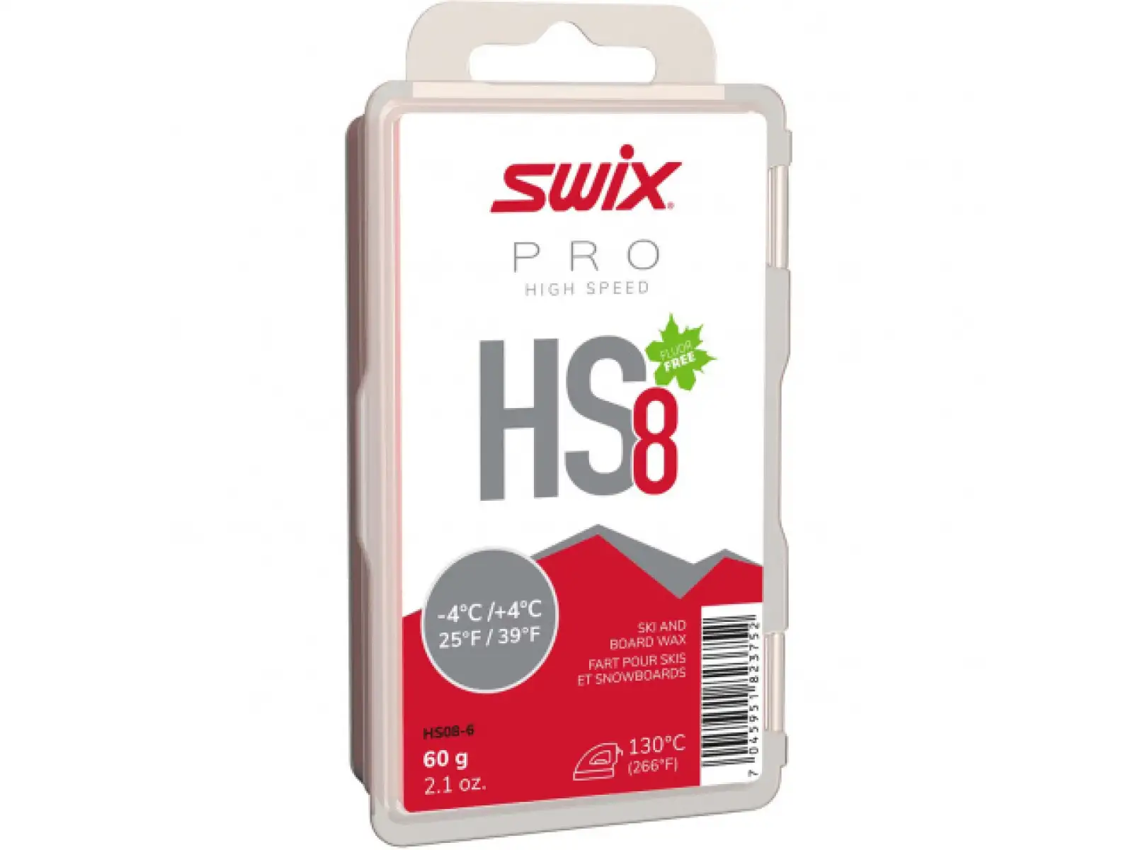 Swix HS08-6 High Speed Gleitwachs 60 g