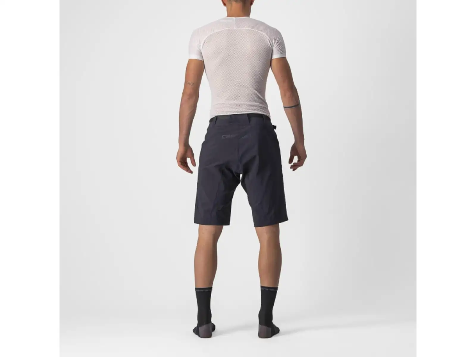 Castelli Unlimited Trail lockere Herrenshorts ohne Innenfutter schwarz