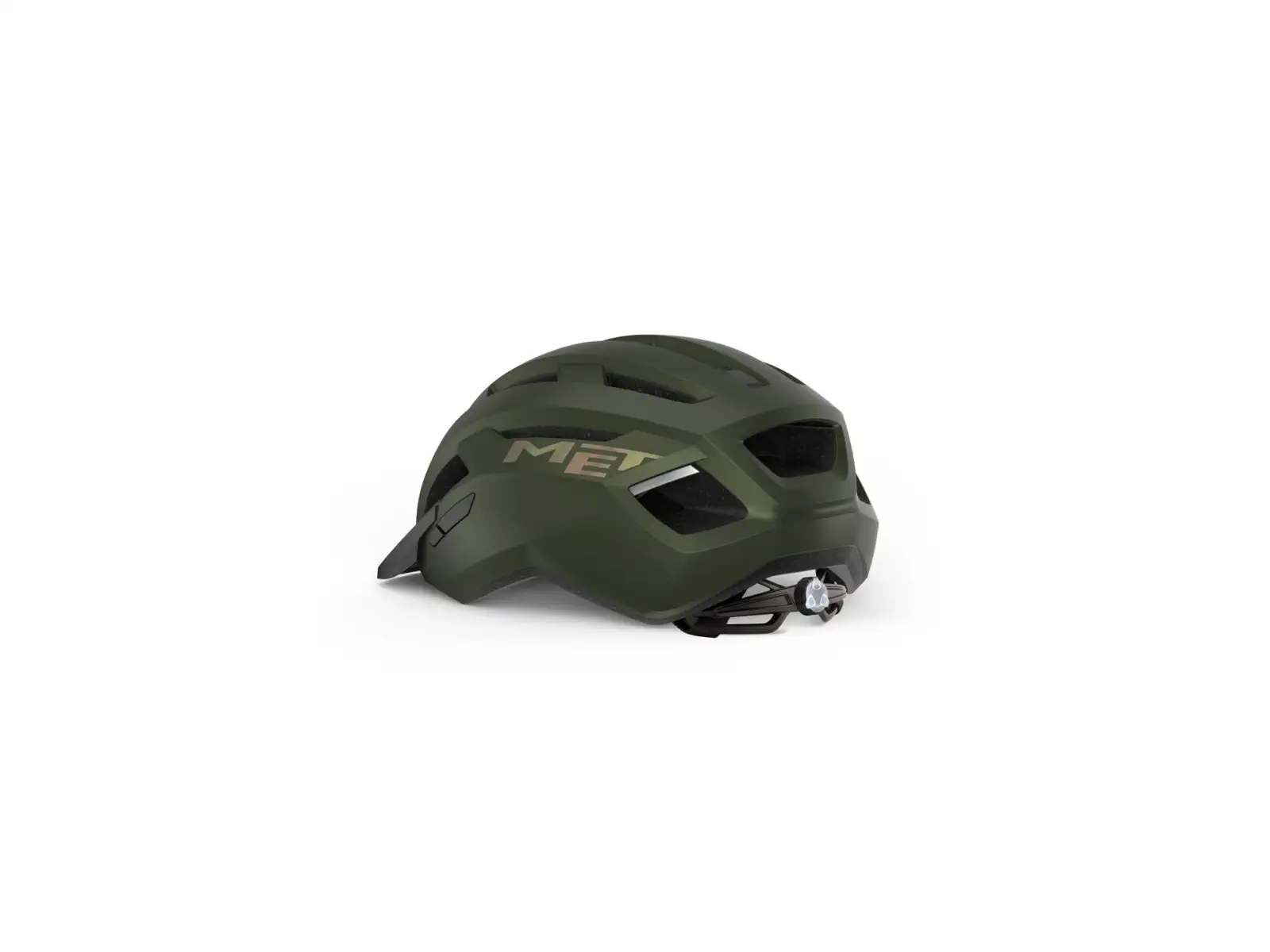 MET Allroad Fahrradhelm Olive Iridescent