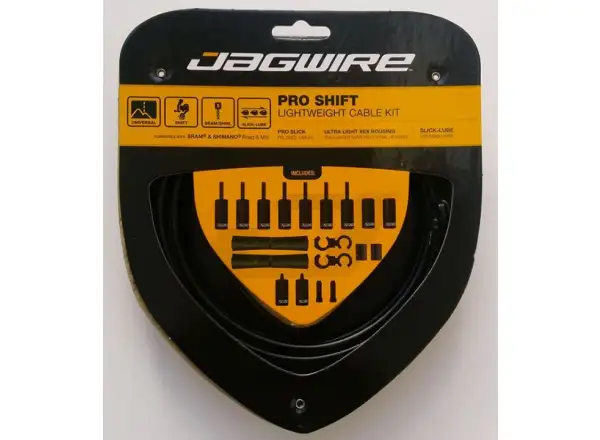 Jagwire PCK559 1x Pro Shift Kit, Stealth Schwarz