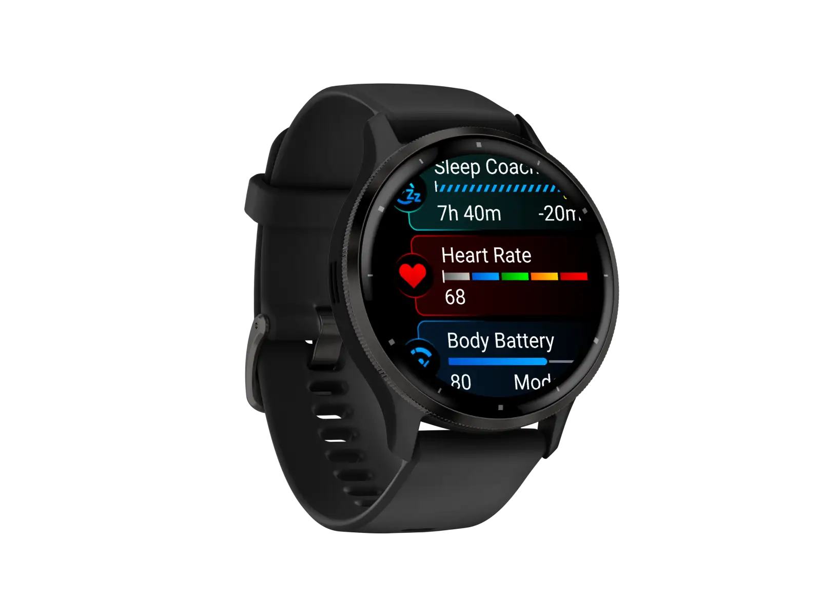 Garmin Venu 3 Smartwatch Schiefer/Schwarz