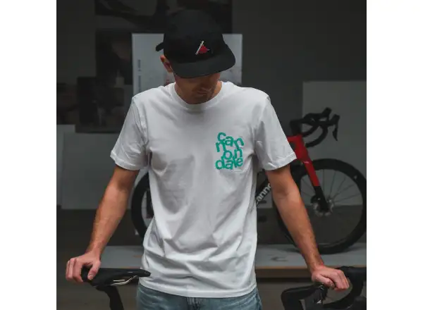 Cannondale Lifestyle T-Shirt Kurzarm White/Turquosie