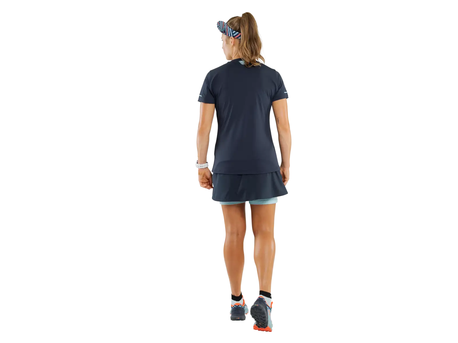 Dynafit Alpine 2 Damen T-Shirt mit kurzen Ärmeln Marineblau