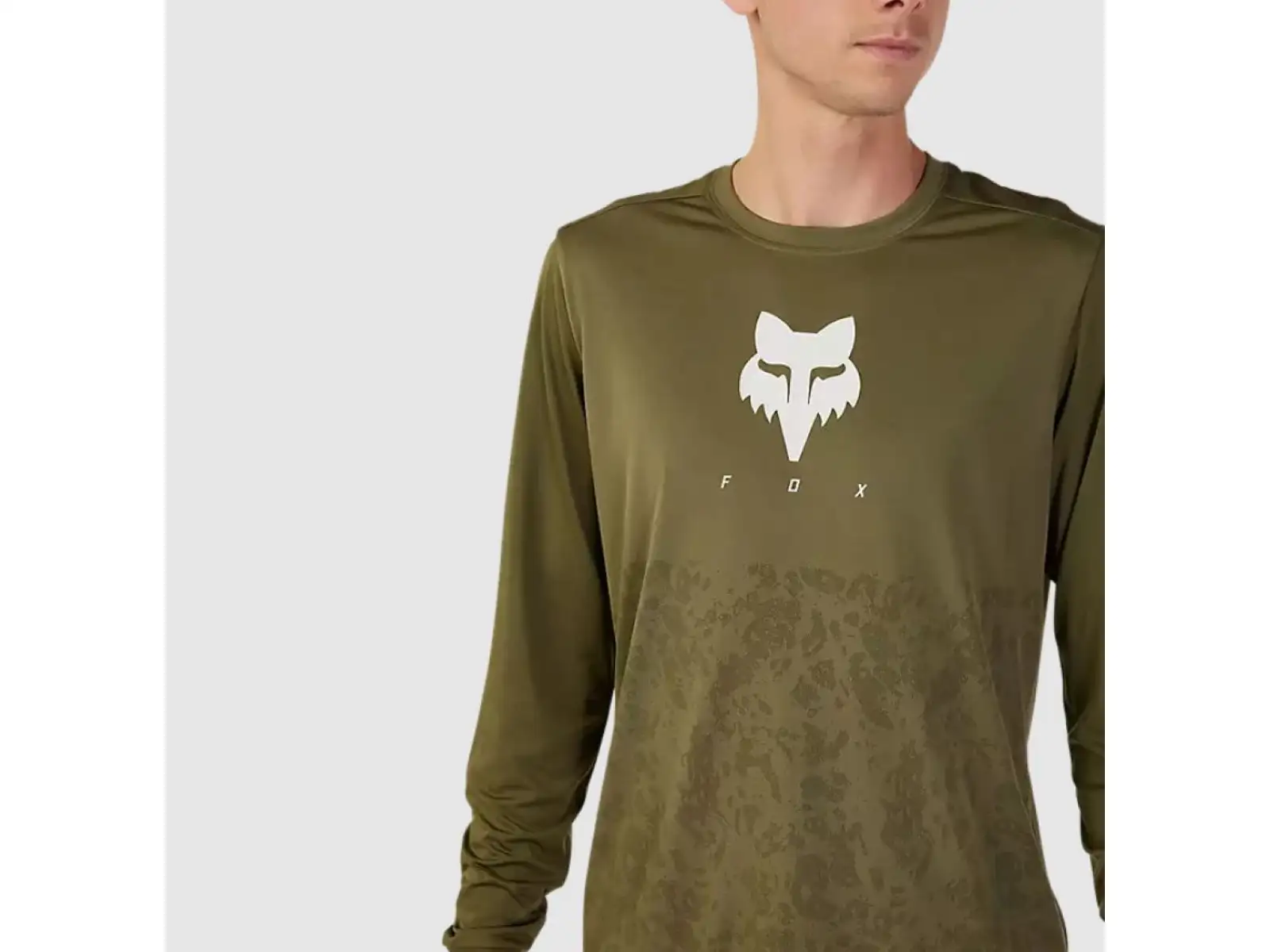 Fox Ranger Tru Dri Herren Langarmtrikot Olive Green