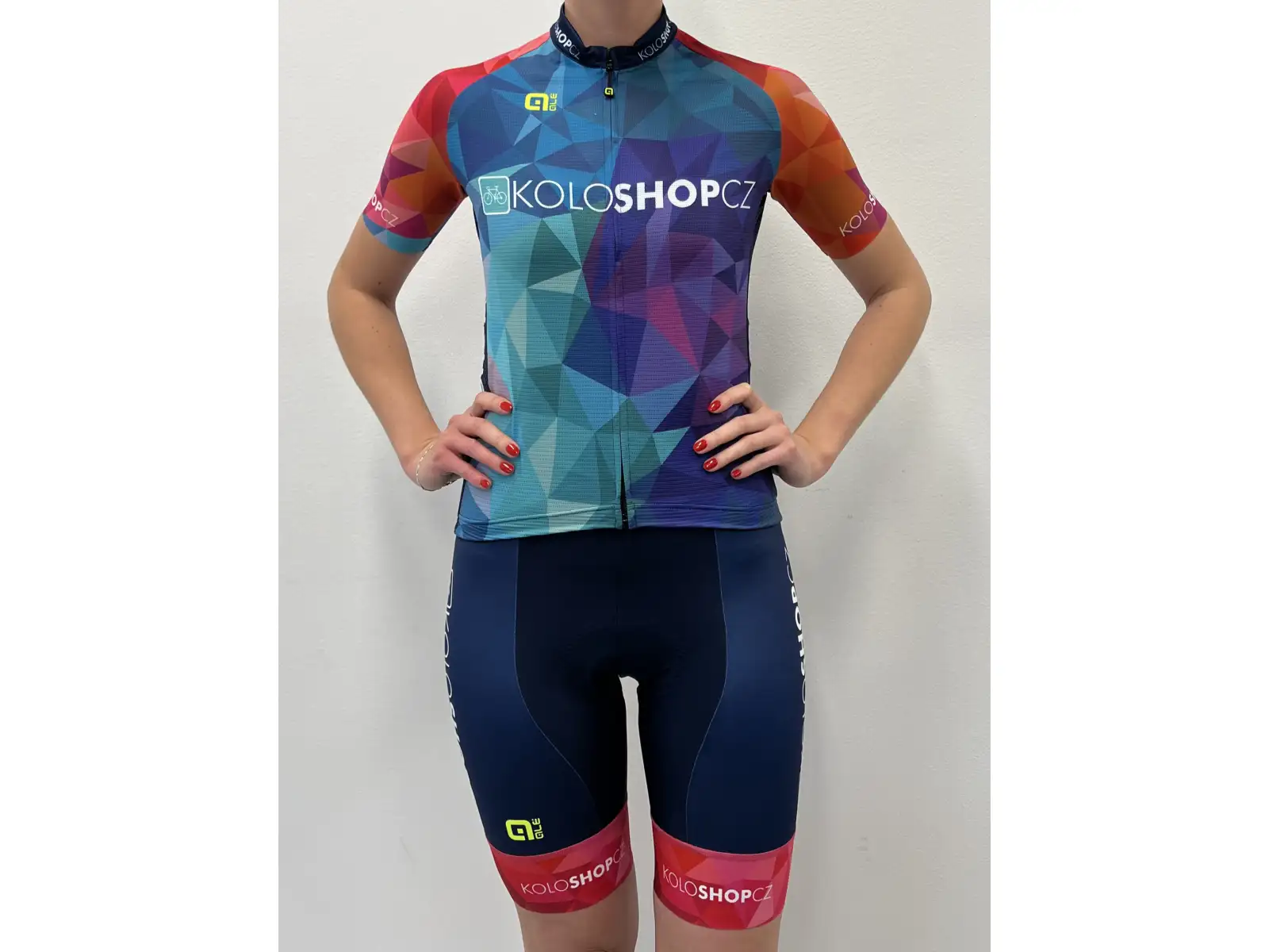 Alé Team Prime Koloshop Damen-Trikot Kurzarm Multicolor