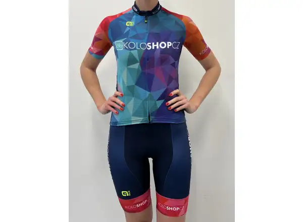 Alé Team Prime Koloshop Damen-Trikot Kurzarm Multicolor