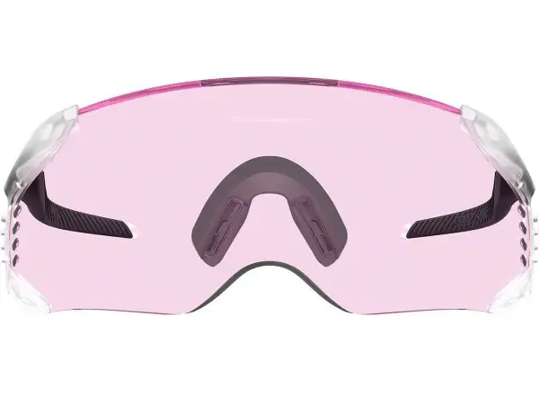 Oakley Velo Kato Fahrradbrille Matte Clear/Prizm Low Light