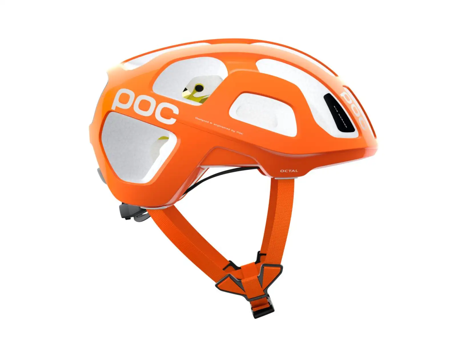 POC Octal MIPS Fahrradhelm Fluorescent Orange AVIP
