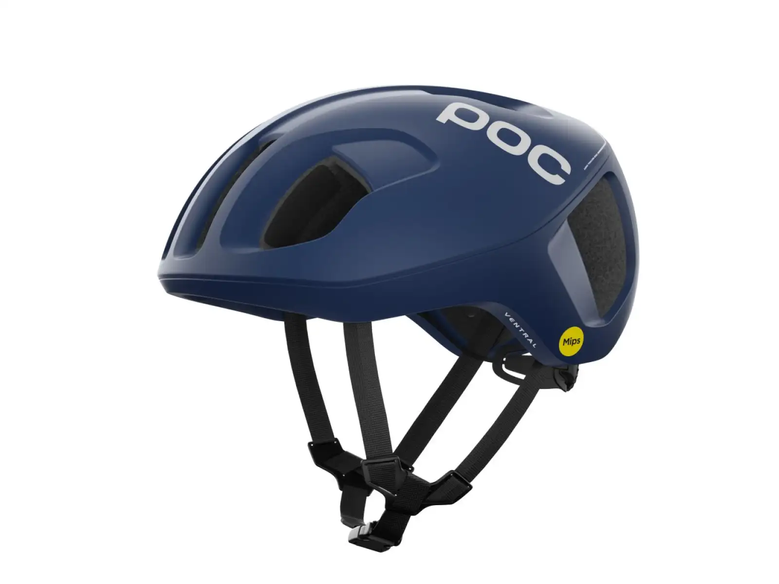 POC Ventral MIPS Helm Lead Blue Matt