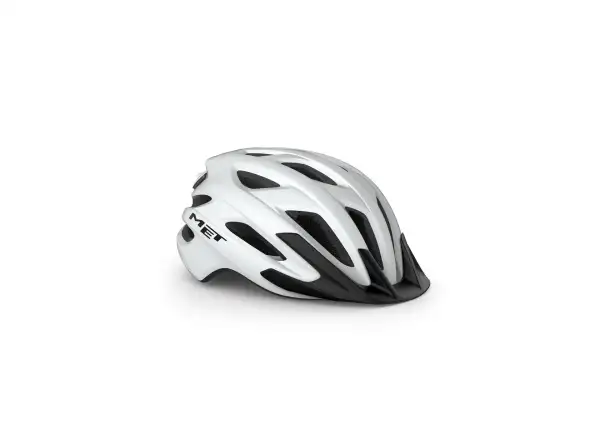MET Crossover Helm Weiß Matt