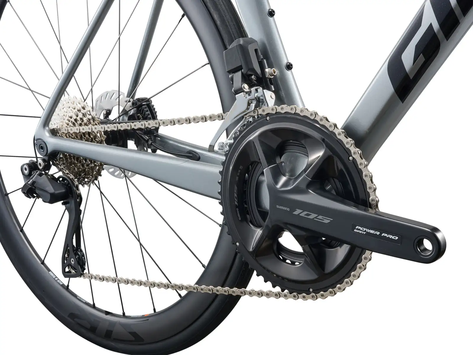 Giant TCR Advanced Pro 1 Di2 Rennrad Tech Silver