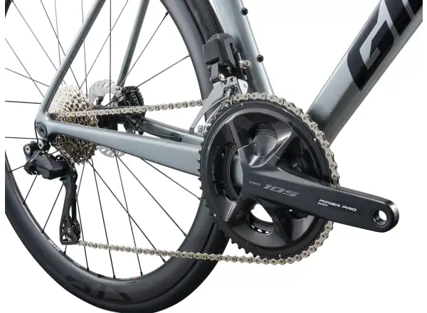 Giant TCR Advanced Pro 1 Di2 Rennrad Tech Silver