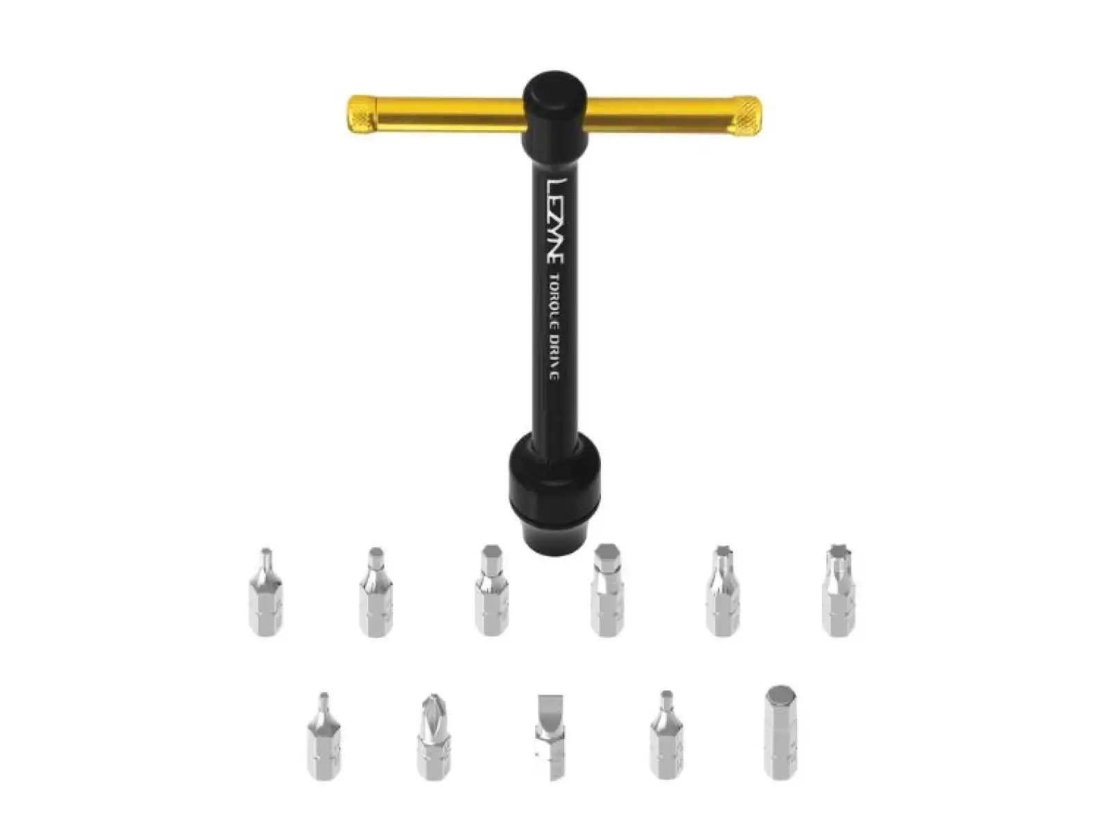 Lezyne Torque Drive Werkzeugset in Schwarz/Nickel