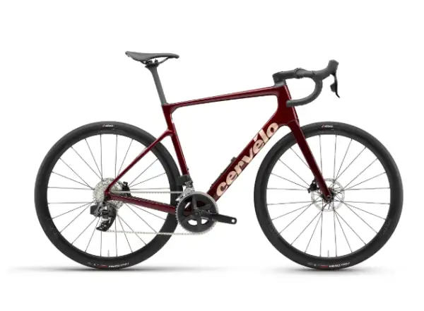 Cervélo Caledonia 5 Rival AXS Straßenrad Carmine