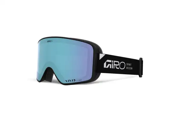 Giro Method Skibrille schwarz Stacked/Vivid Royal/Vivid Infrared (2 Gläser)