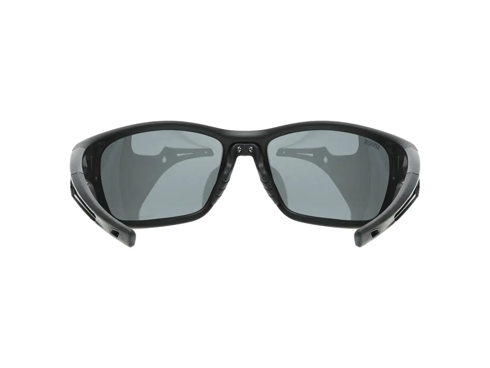 Uvex Sportstyle 232 P Sonnenbrille Black Mat Red/Polavision Mirror Silver