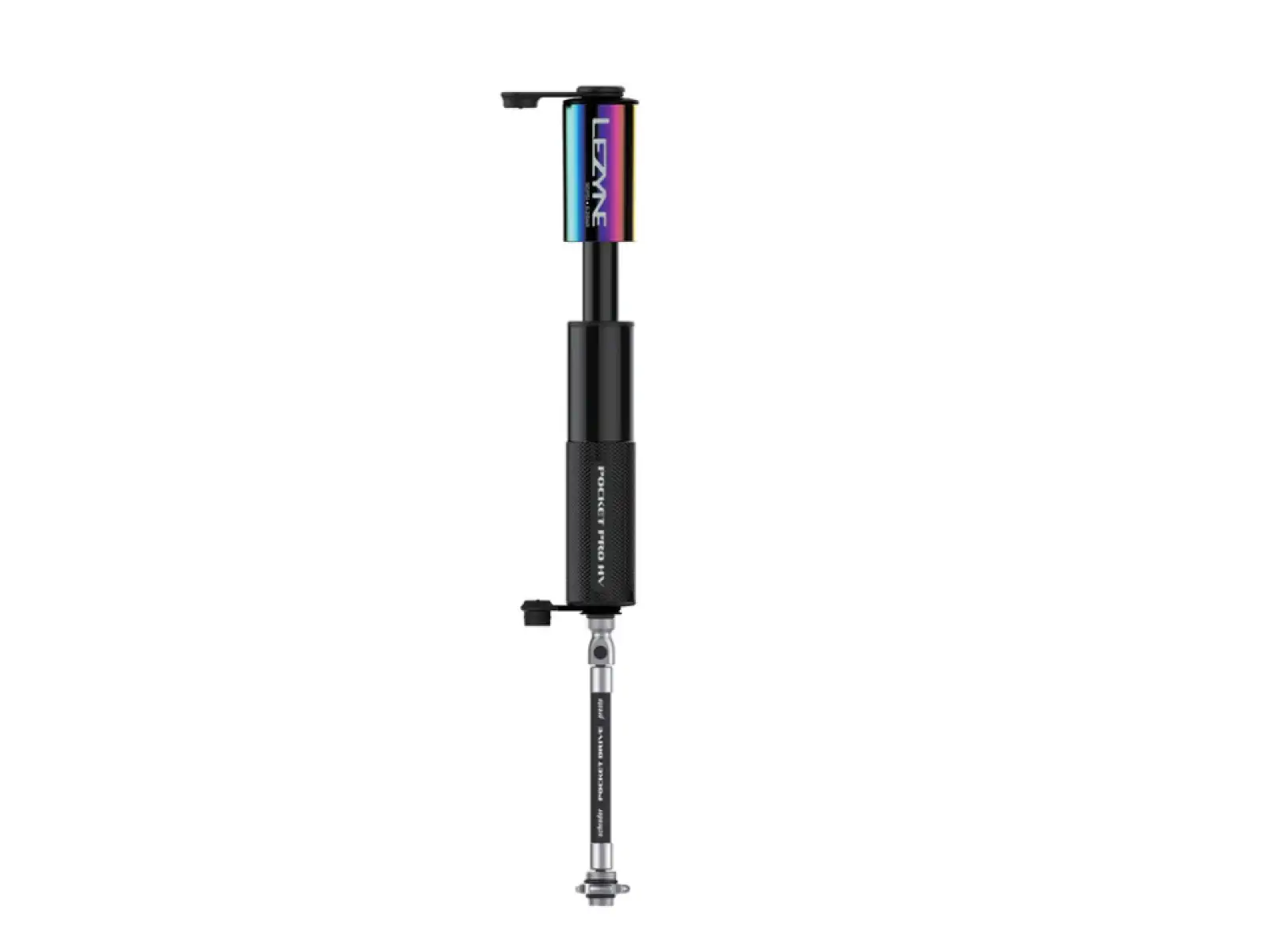 Lezyne Pocket Drive Pro HV Pumpe Neo Maetallic/Black Gloss