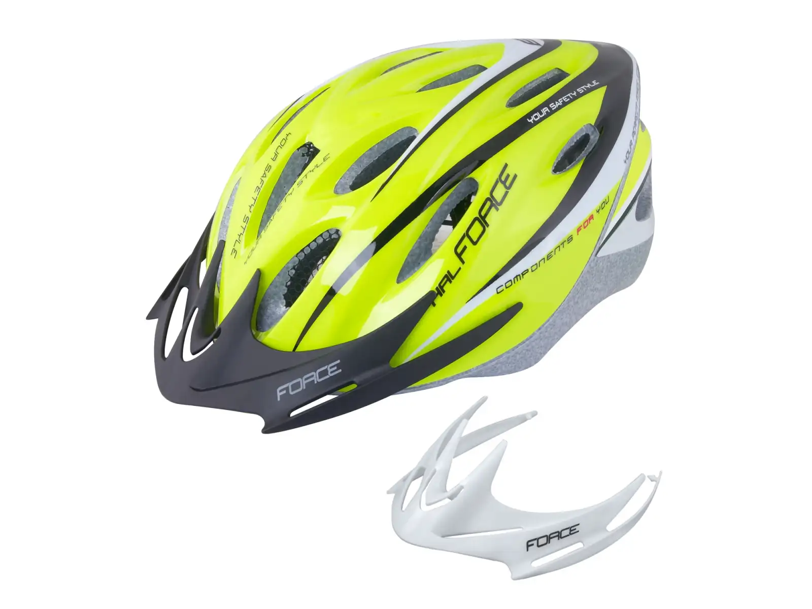 Force Hal Helm fluo/schwarz